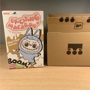 Labubu Exciting Macaron Sesame Bean NIB